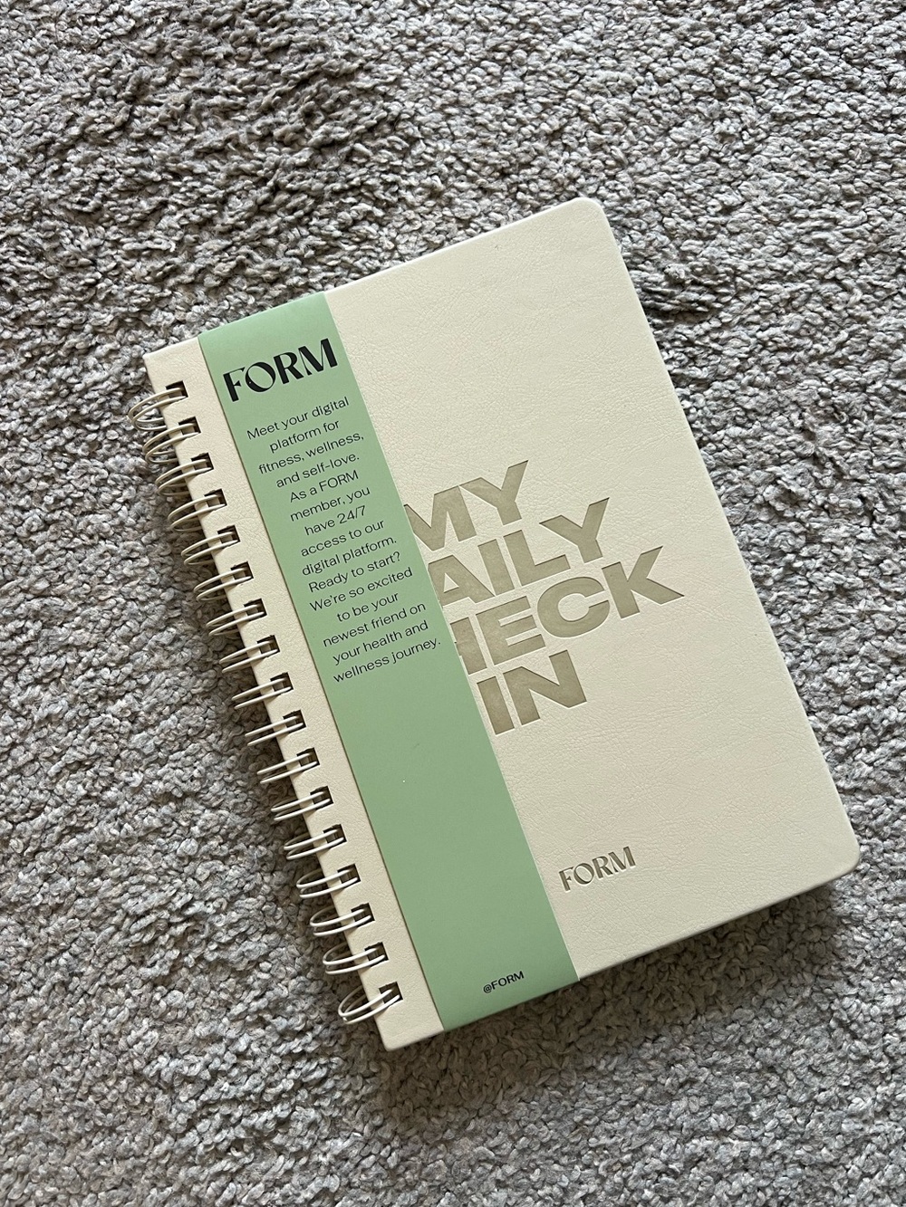 NWT Form Daily Check In Journal